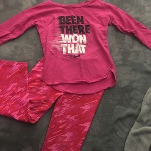 Nike Dri-Fit Girls Athletic Outfit
